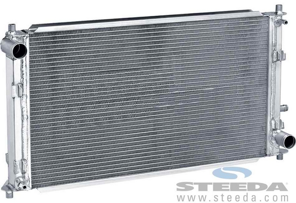 Fluidyne Aluminum Mustang Radiator - Manual (96 GT/Cobra)